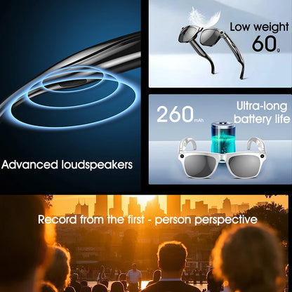 XIAOMI 4K HD AI Smart Glasses 