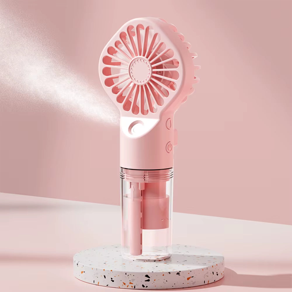 Portable Humidifier Fan Mini Handheld 